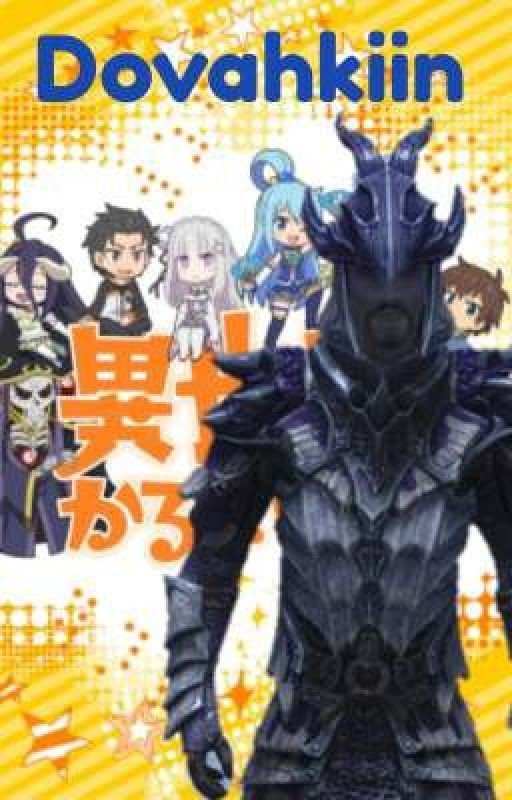 Dovahkiin in Isekai Quartet Fanfic (male reader)